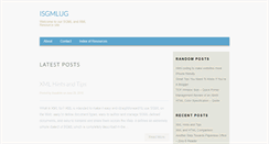 Desktop Screenshot of isgmlug.org